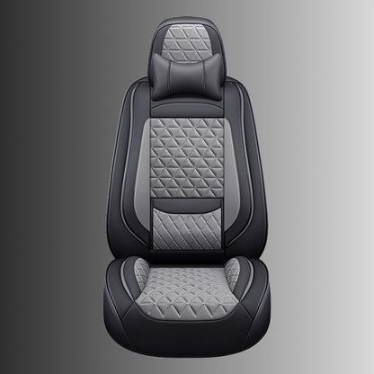 Luxury Seat Covers Black & Grey